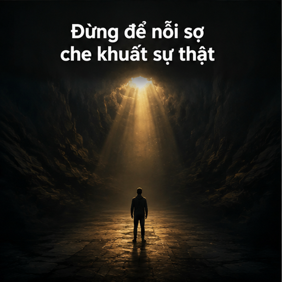 لا تدع الخوف يحجب عنك الحقيقة