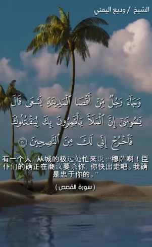 القصص: 20 (باللغة الصينية)