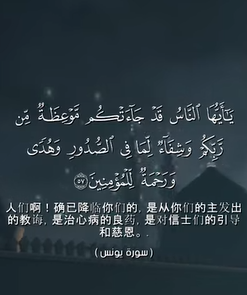 سورة يونس: 57 (باللغة الصينية)
