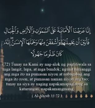 سورة الأحزاب 72 (باللغة الفلبينية)