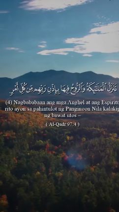 سورة القدر الآيتان 4-5