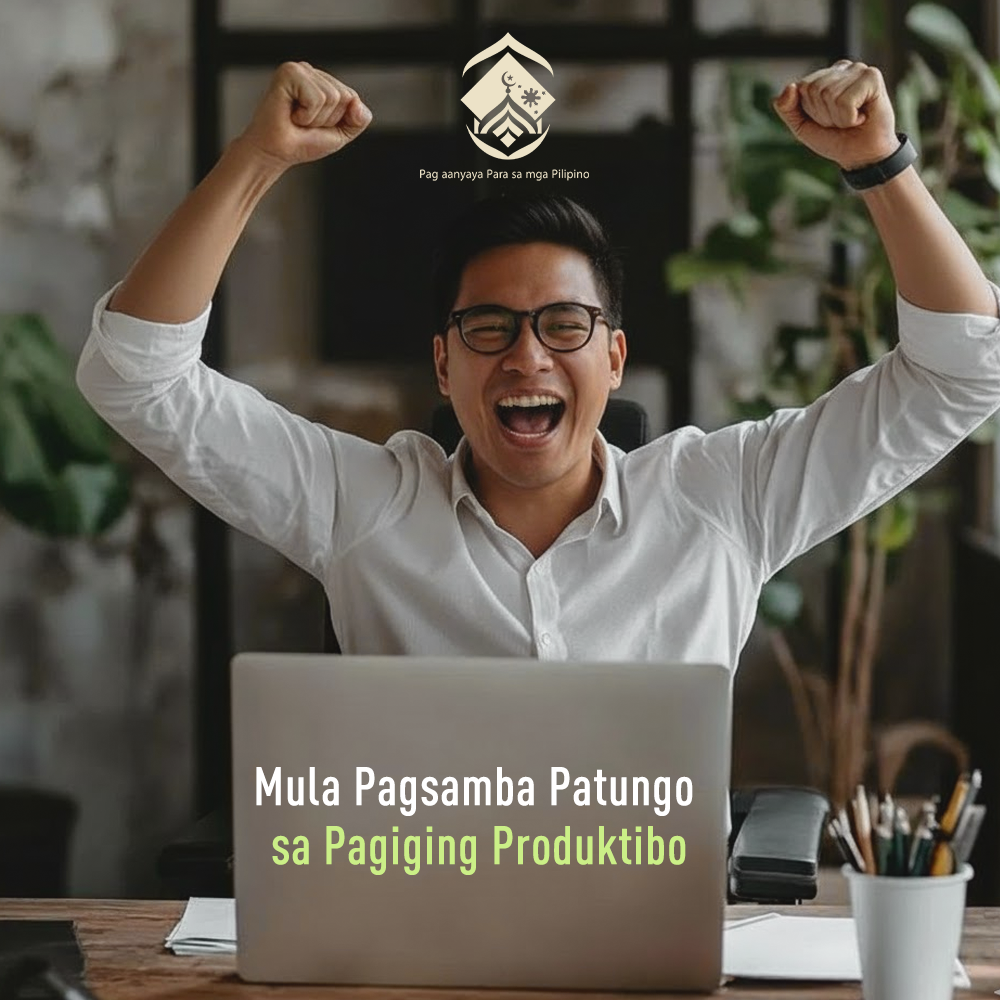 من العبادة إلى الإنتاجية (باللغة الفلبيني)
